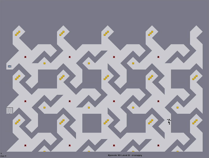 Metanet Software's incredibly elegant--and formally sound--game, N N screenshot