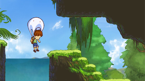 A Boy and His Blob -- Miyazaki, anyone? A Boy and His Blob
